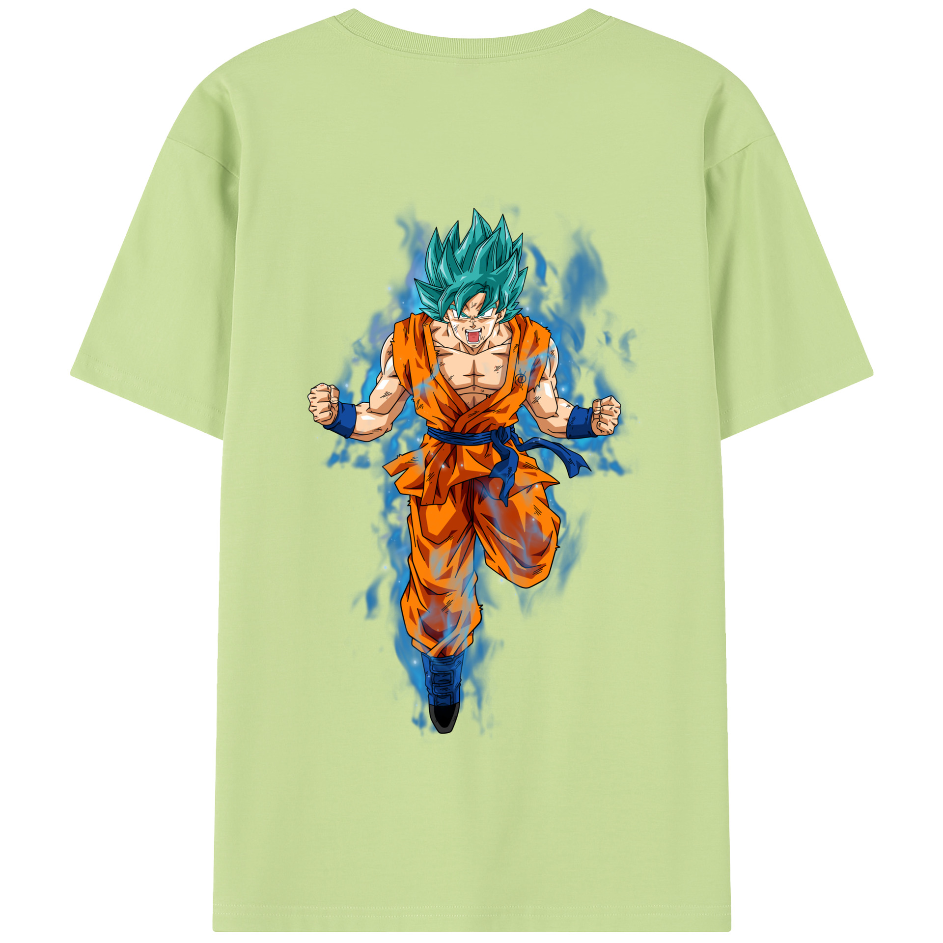 （画像用） ドラゴンボール 孫 悟飯（そんごはん）DRAGON BALL Son Gohan 綿100％半袖Tシャツ（背面プリント）